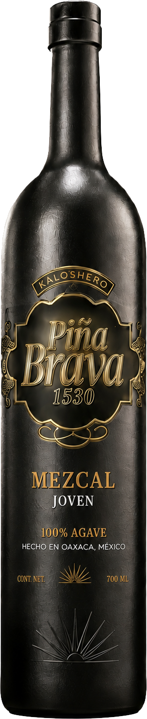Botella de Mezcal Piña Brava